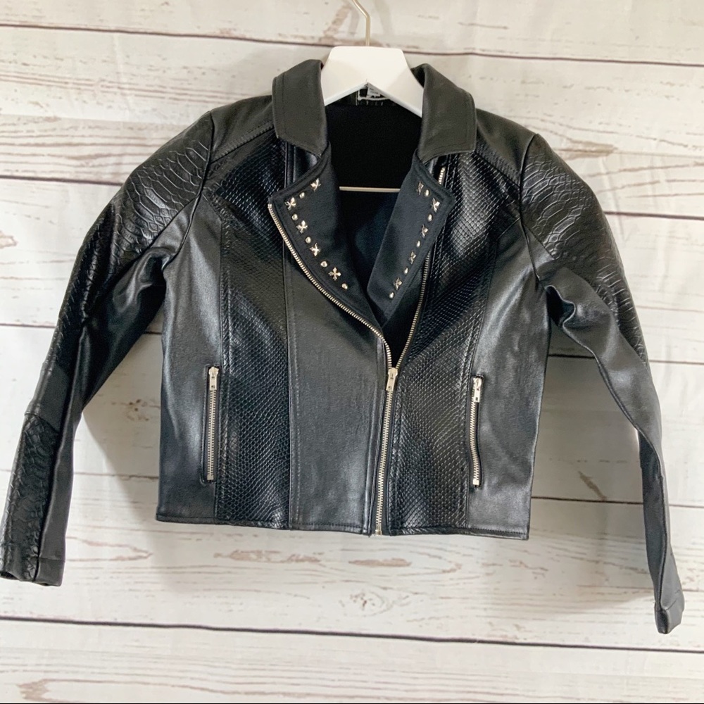 Disney D-Signed Girls Moto Jacket